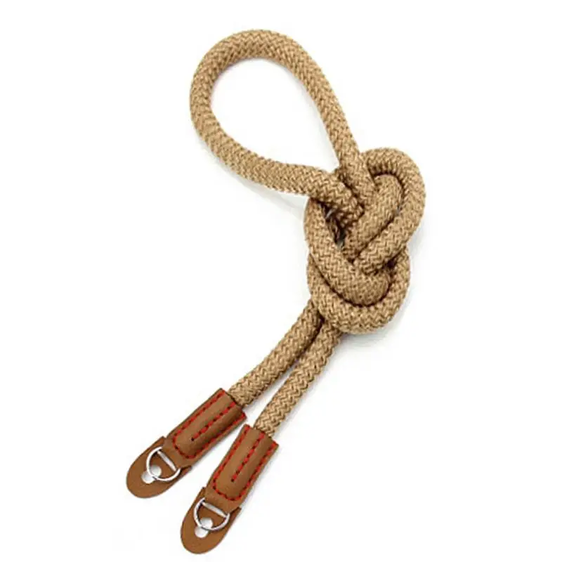 

100Cm Elegant Cotton Camera Shoulder Neck Strap Belt For Mirrorless Digital Camera For coffee