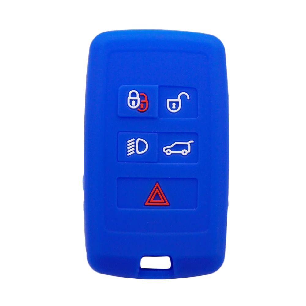Custodia portachiavi in silicone per Discovery 4 Freelander 3 Land
