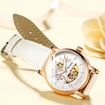 

HAIQIN women's watches women watches top brand luxury wrist watch Ladies mechanical watch Gold Fashion mesh relogio feminino New