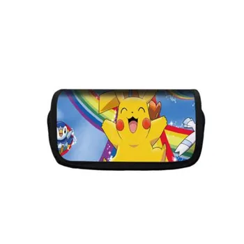 

Pokemon Haunter Eevee Bulbasaur Baby Boy Girls Cartoon Pencil Case Bag School Pouches Children Pen Bag Kids Purse Wallet