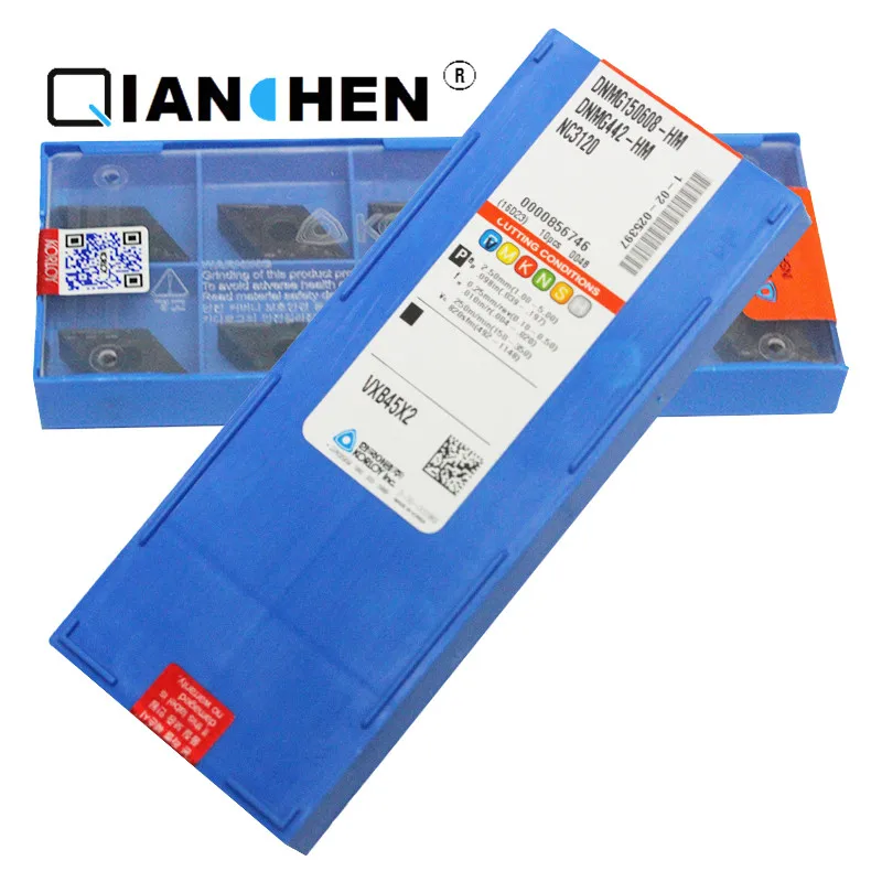 Корея KORLOY DNMG150604-HM NC3020 DNMG150604-HM NC3120 DNMG150604-HM PC9030(10 шт./лот) резец для внутренней обточки вставки