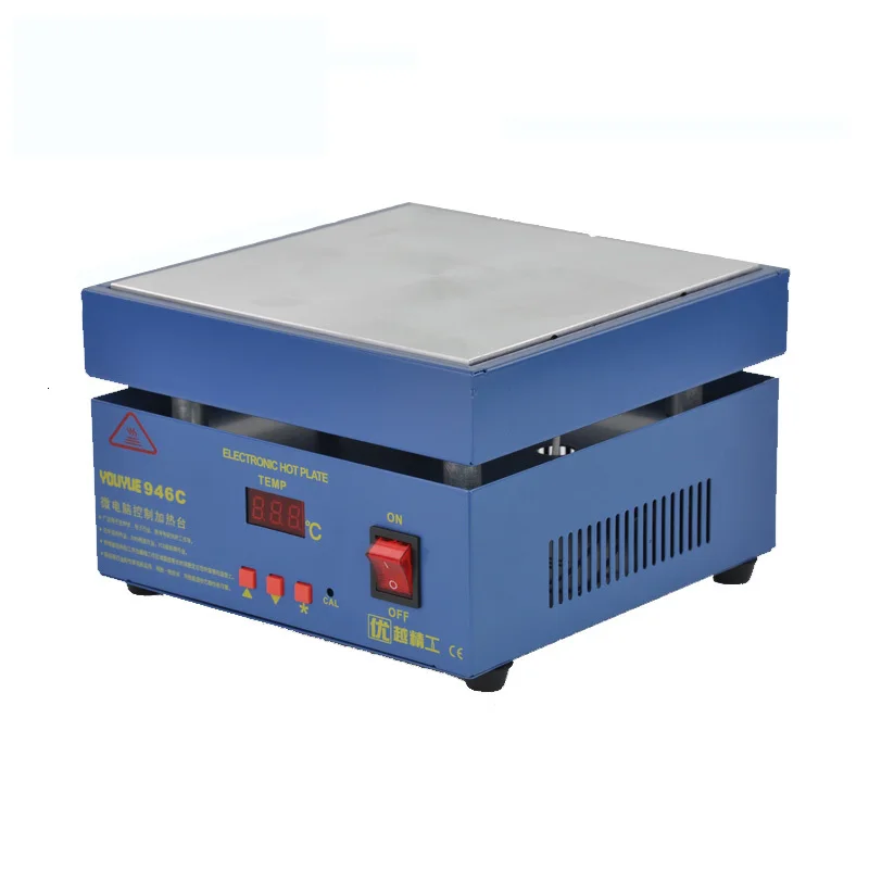 YOUYUE 946C Electronic Hot Plate Preheat Preheating Station 200x200mm for PCB SMD heating work phone lcd screen separate | Инструменты