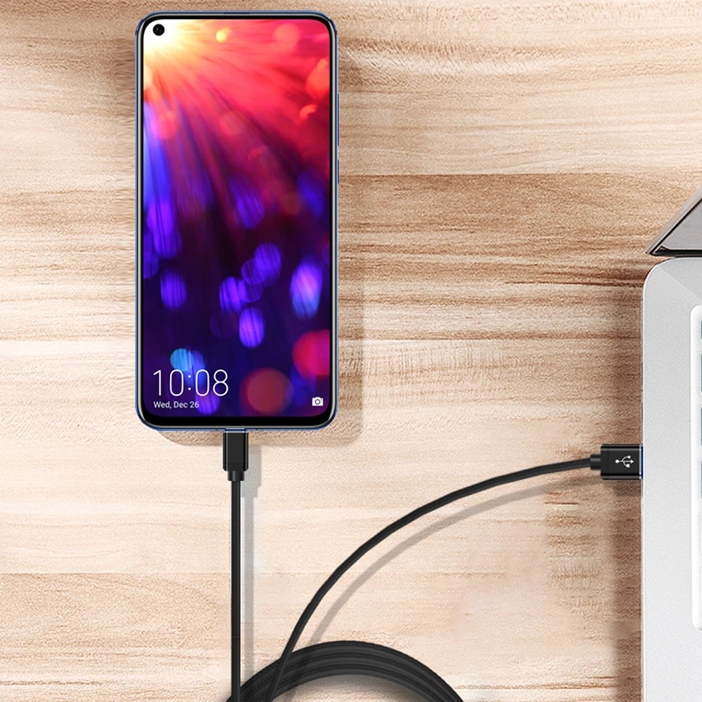 Mofi Usb type C кабель для samsung Note 10 Mi9 Usb C кабель провод для быстрого заряда Usb-C мобильный телефон зарядный шнур пакет сумка коричневый
