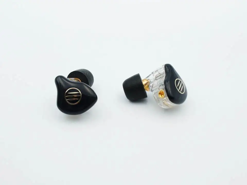 Black BGVP DS1 Pro 2BA+ 1 динамический Драйвер Гибридный MMCX HiFi наушники-вкладыши - Цвет: Black