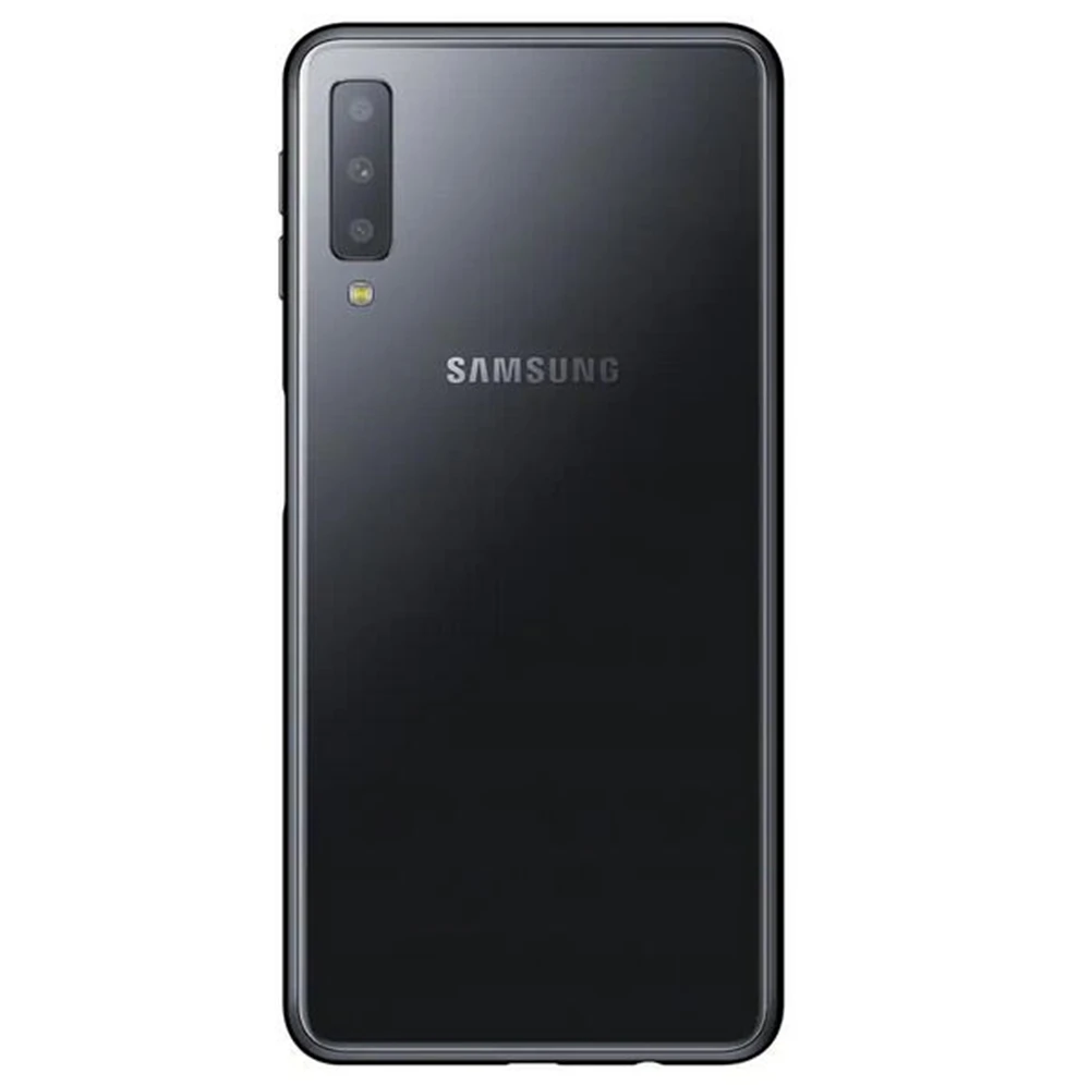 Samsung Galaxy A7() 4G LTE Android мобильный телефон Octa Core 6," Dual SIM 3 задние камеры ram 4 Гб rom 128 ГБ Exynos NFC