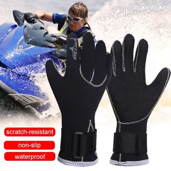 

Fishing Gloves Durable Portable DG 003N Black SCR Neoprene Underwater Snorkeling Equipment Swimming Scuba Dive Gloves Winter