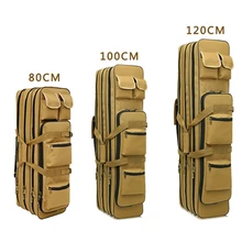 80-120 см водонепроницаемый рыбацкий рюкзак 2-3 слоя большой емкости толстый нейлон износостойкий рыболовный снасти сумка Аксессуары для наружной рыбалки сумки