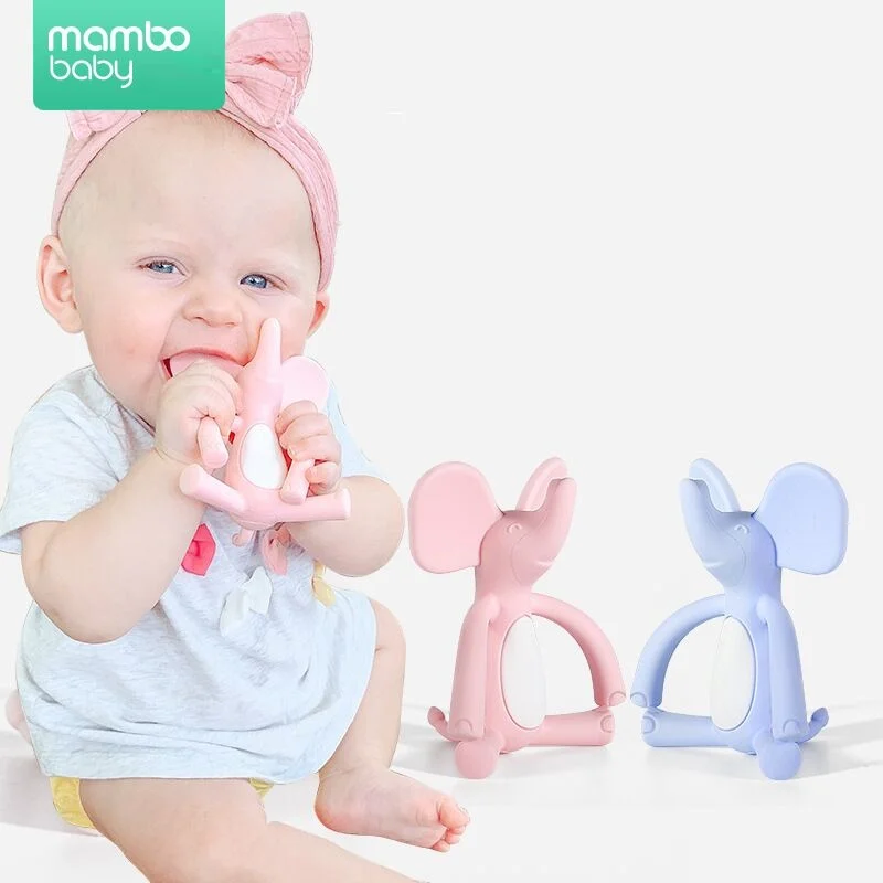 

Baby Teether, Pacifier, Food Grade Nano Silicone Baby Teething Toy, Soft Infant Teether Chew Toy Natural Organic BPA Free