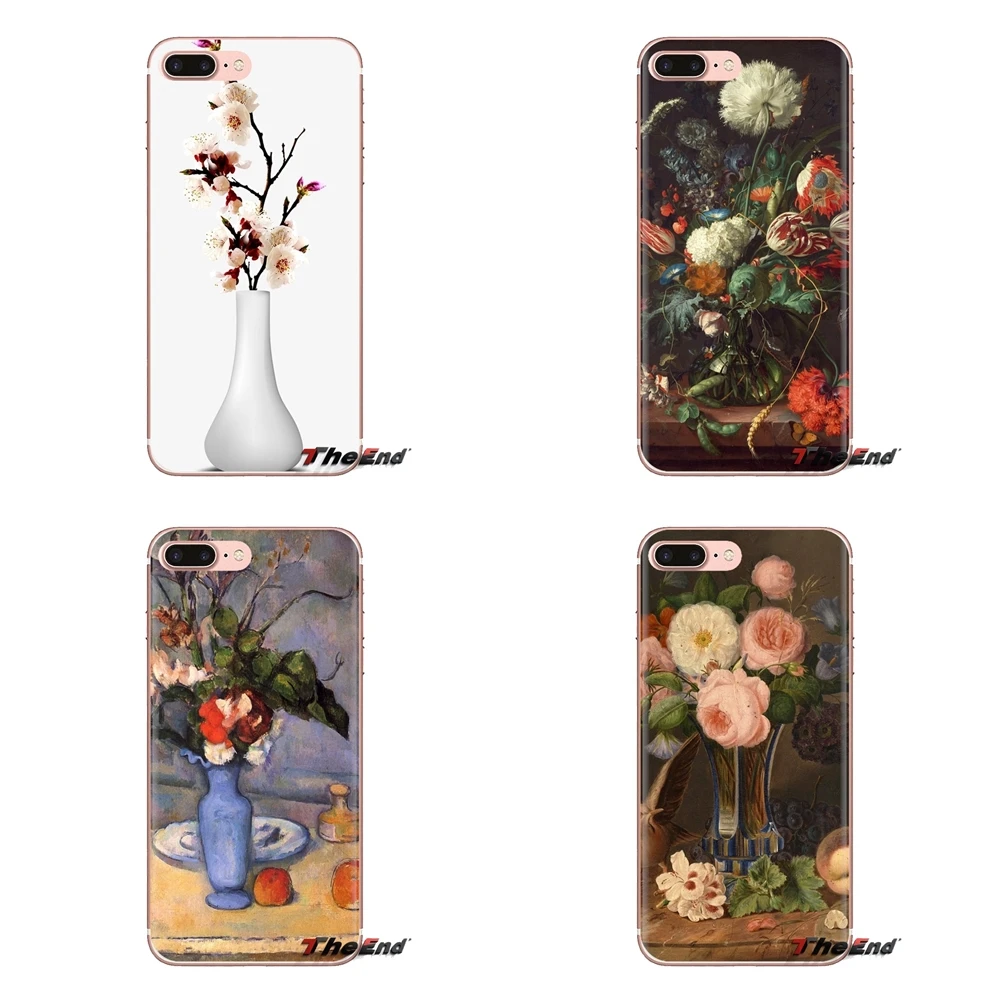 For Xiaomi Mi6 Mi 6 A1 Max Mix 2 5X 6X Redmi Note 5 5A 4X 4A A4 4 3 Plus Pro Life Bowle Flowers Still Vase Fruits TPU Skin Cover |