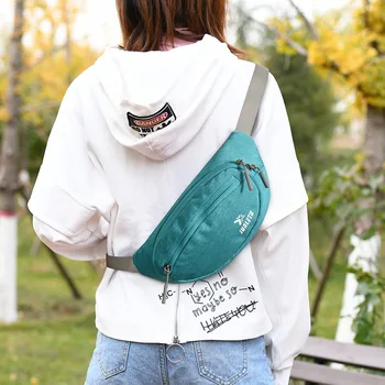 

2020 new outdoor sports waist bag leisure multi-function fitness waist bag running mobile phone shoulder storage diagonal bag
