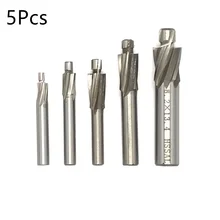 5PcsHSS CNC Fraisée Fraise M3-M8 Utilisé Pour Le Bois En Métal Fente ouvert trou Fraisé Fraise en bout Fraise