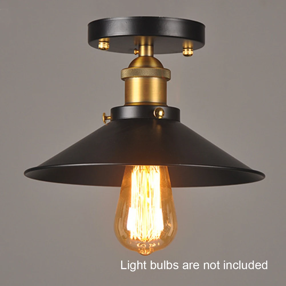 

Aisle Loft Restaurant Iron Home Decoration Home Decoration Ceiling Light Indoor Retro Rust Proof Corridor Lamp Balcony