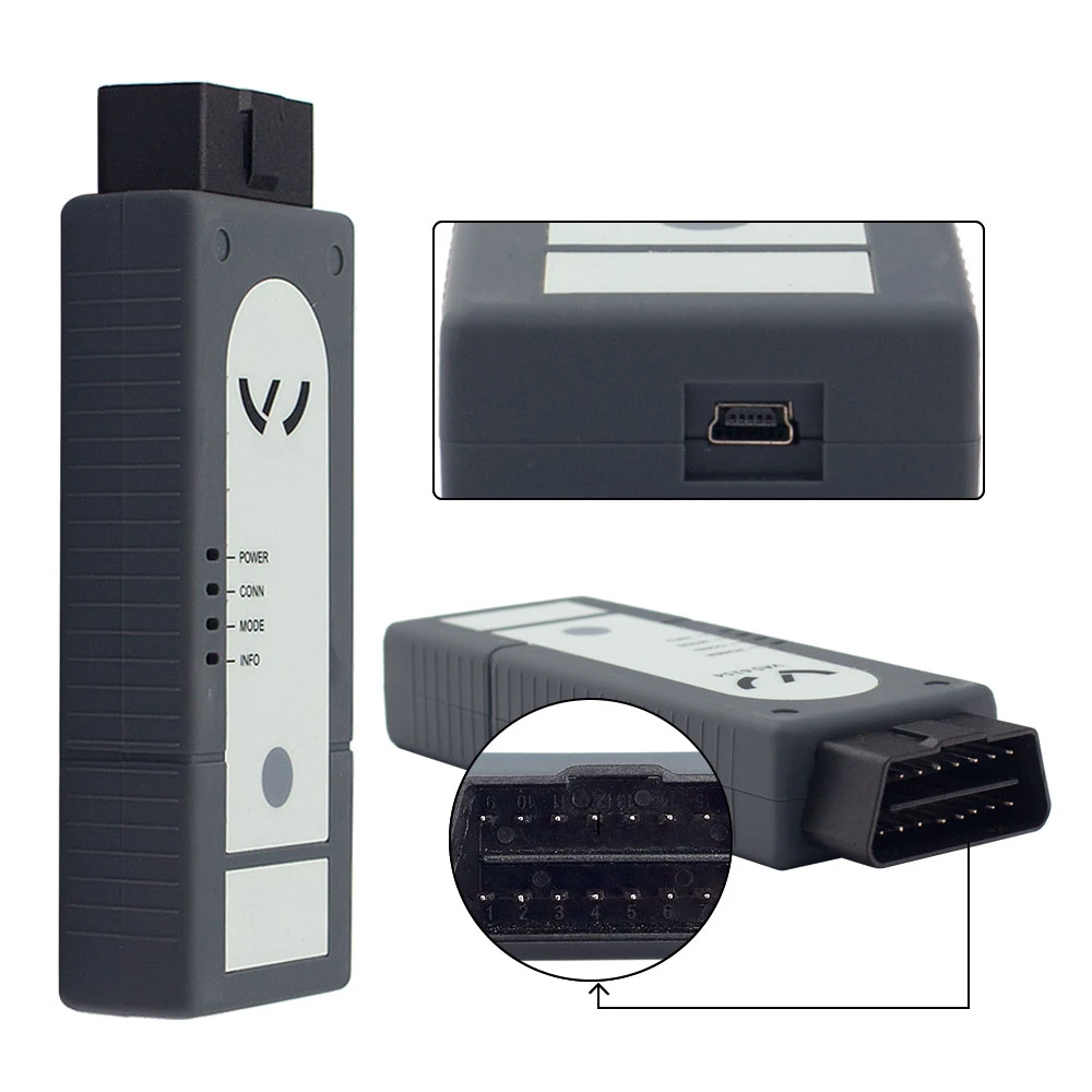 Лучший ODIS 6154 V5.1.6 оригинальный OKI полный чип WiFi AMB2300 OBD2 автомобильный