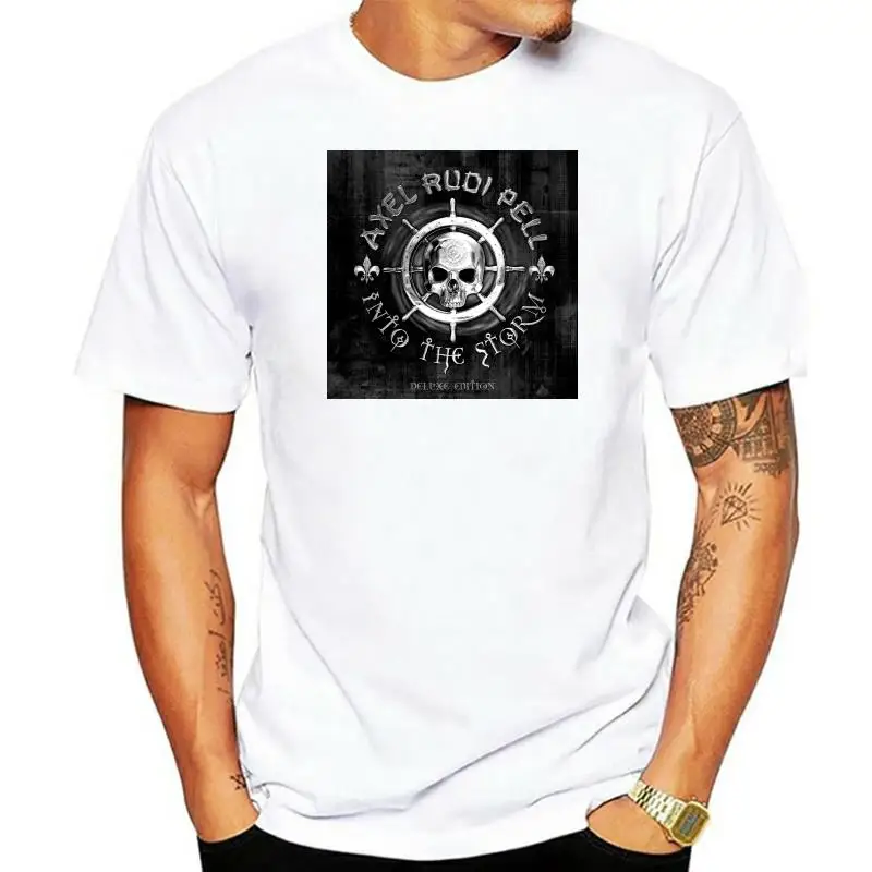 Футболка Axel Rudi Pell с изображением гитарного плеера из тяжелого металла футболка