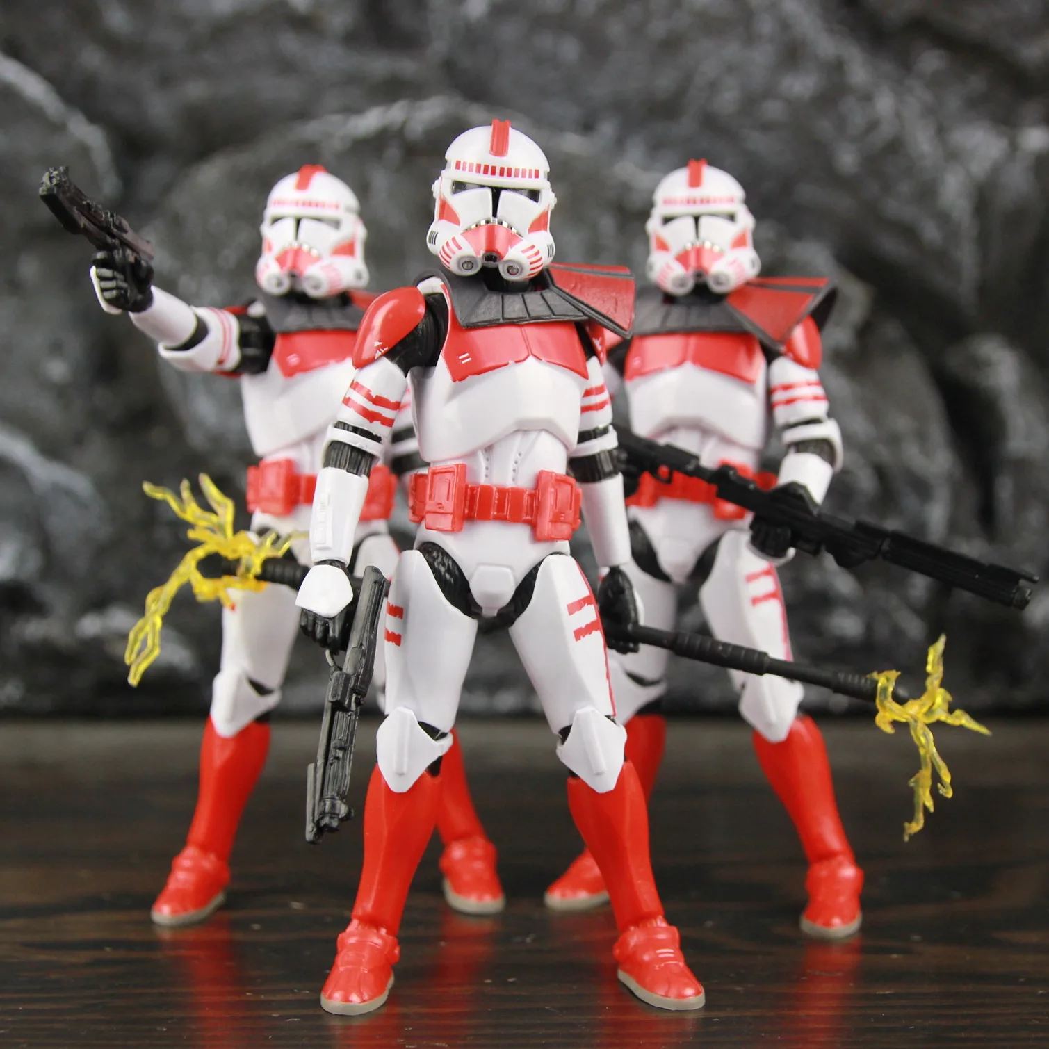 he man toys Starwars Attack Of The Clone Trooper 501st 212th Shock 6" Action Figure 332nd Asohka Clonetrooper Phase 2 Episode II Toys Model naruto toys