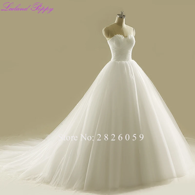 Женское бальное фатиновое свадебное платье 2019 гофрированный без лямок Vestido De Noiva доходит до пола в складку свадебное платье с перьями