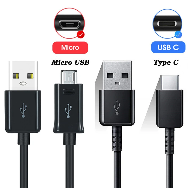 Original Charge Micro For Samsung Cable A7 A10 Fast Charger Type C USB Cable For Galaxy S8 S10 A22 A52 A13 5G|Mobile Phone Cables| - AliExpress
