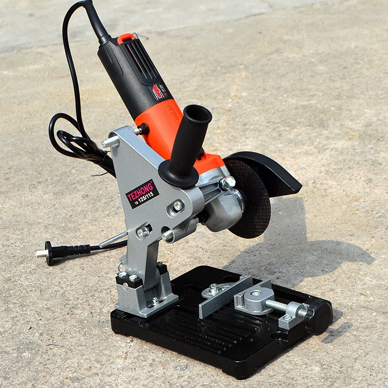 

Angle grinder bracket universal multi-purpose household polishing and grinding cutting machine hand drill bracket accessories