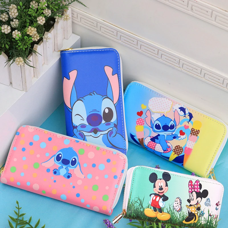Сумка для монет из мультфильма Disney кошелек с прострочкой девочек и мальчиков
