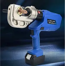 Máquina de crimpagem móvel terminal de fio movida a ar pneumática