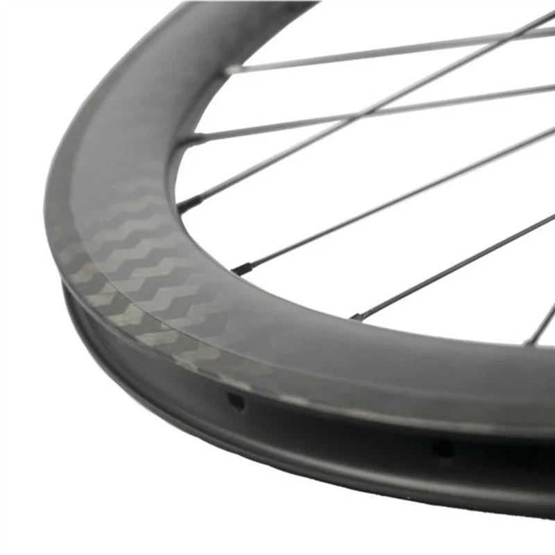 12K Twill Top Road Rim Clincher бескамерные 25 мм широкие колеса карбоновые велосипедные диски для шоссейных колес 700C T800