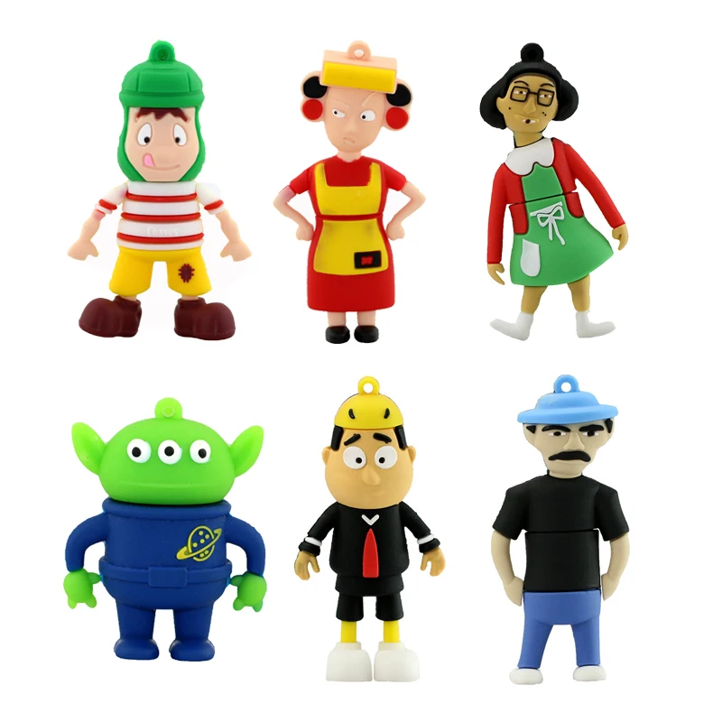 Подарок флешки Бразилия ключ игры мультфильм USB флешка накопитель 4ГБ 8ГБ 16ГБ 32ГБ 64ГБ U диск для хранения USB 2,0 Memory Stick