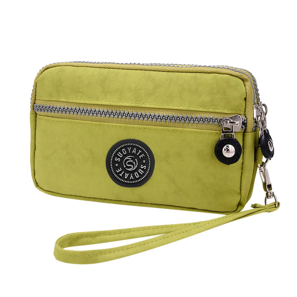 B Maison Fabre New Fashion Long Canvas Women Wallet Clutch Women's Purse Best Phone Wallet Female Case Phone Pocket Dropship - Цвет: B