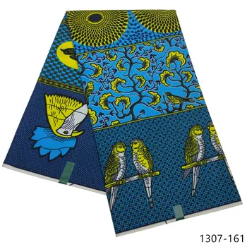 

2019 The latest nigeria wax fabrics new arrival real wax fabirc african wax print fabrics for men or women dress 1307