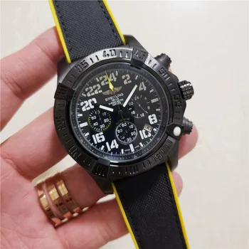 

NEW Breitling Luxury Brand Mechanical Wristwatch Mens Watches Quartz Watch with Stainless Steel Strap relojes hombre automatic