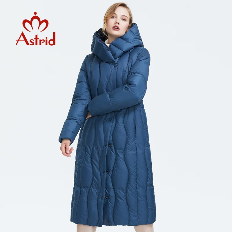Astrid 2019 Зима новое поступление пуховик женская свободная одежда верхняя высокое