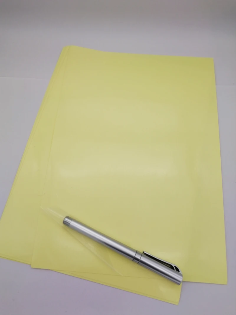 clear label printer paper