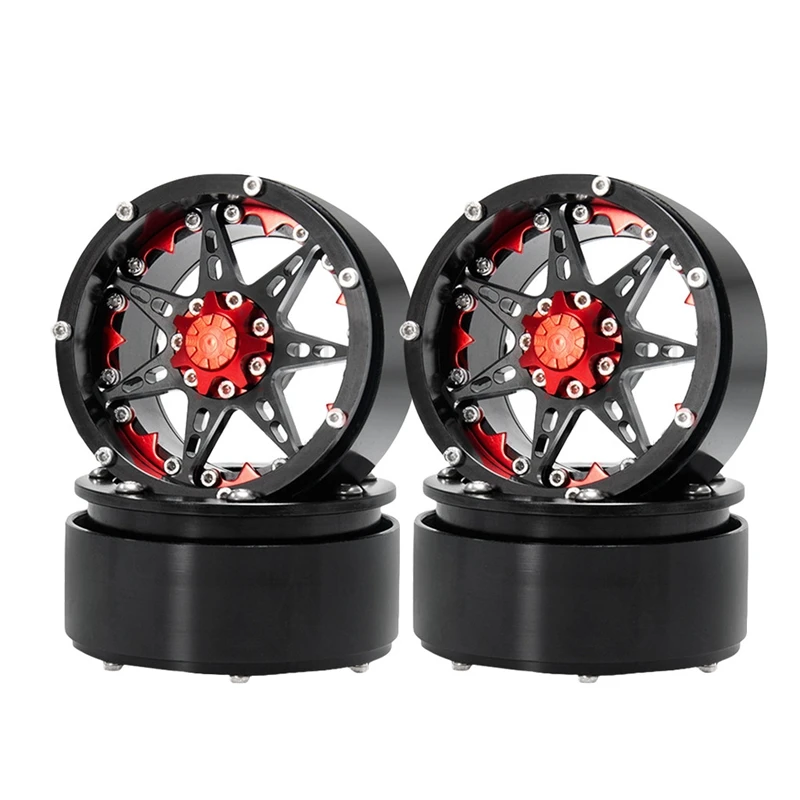 

Wheel Rims Hub 2.2 Inch for 1/10 RC TRX4 SCX10 90046 Wraith 90018 Rock Crawler