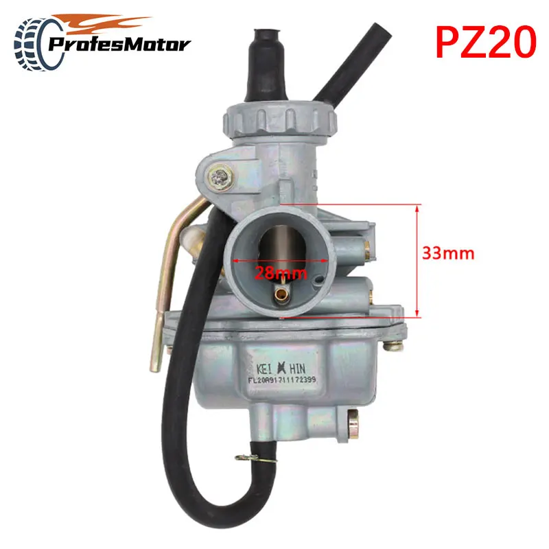 PZ2020mmMotorcycleCarburetorCarbFor50cc70cc90cc110cc125cc135