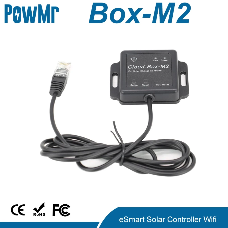 Cloud Box M2 Wifi Box For eSmart3 Series And Wiser Series Solar Controllers MPPT