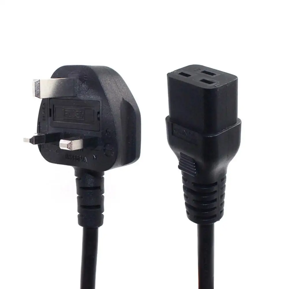 Удлинительный шнур IEC 320 C19 в Сингапур Великобритания 3 зубца для PDU подключен к C20