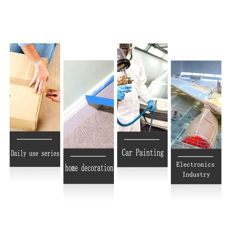 25m / roll Kraft Paper Tape Sealing Self Adhesive Tape Car Painting Shelter Mounting Album Photo Frame Paper Waterproof adhesive tape,waterproof tape,sealing tape,packing tape,picture frame tape