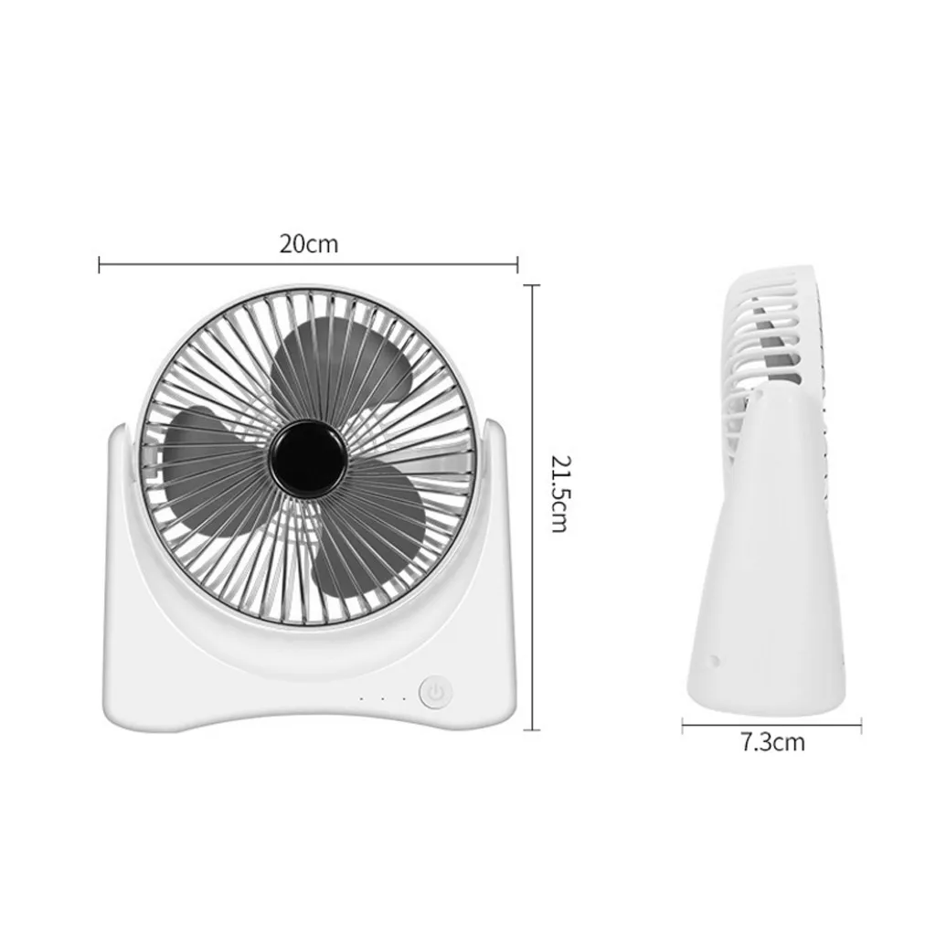 Mini USB Small Fan Dormitory Desk Portable Silent Fan Cable Adjustable Paper Fans Party Decorations Mini Fans