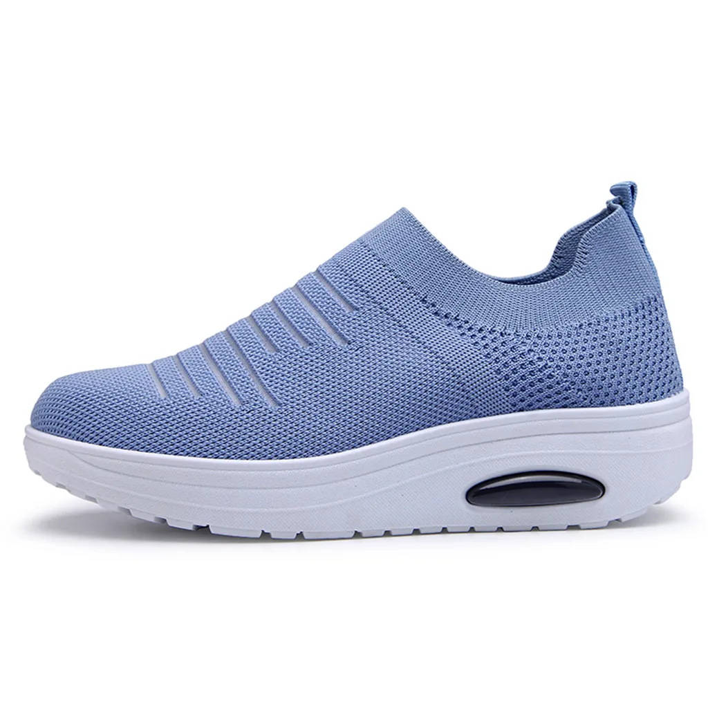 SAGACE Fashion Women Loafers Vulcanize Shoes Female Mesh Breathable Sneakers Shoe Ladies Slip On All Season Casual Shoes