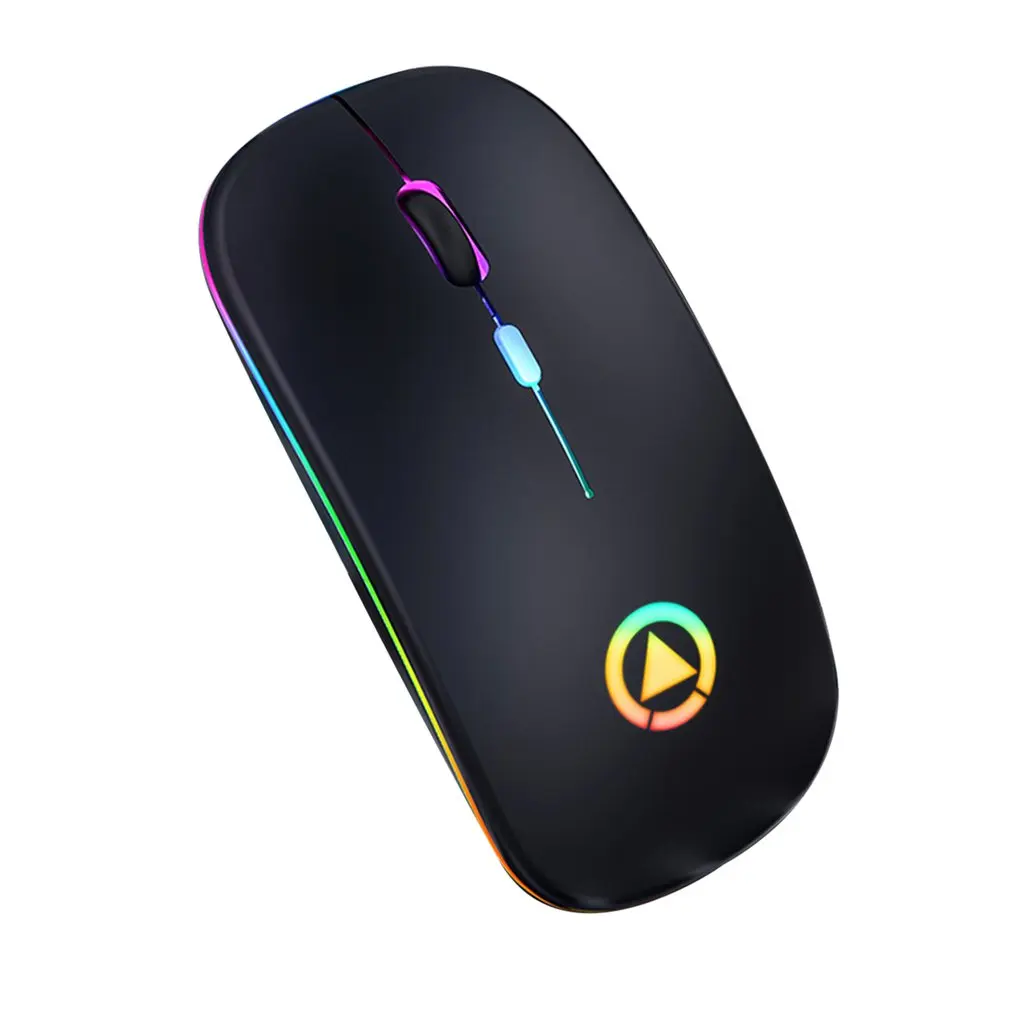 

Backlit Mosue Silent Mute Rechargeable Wireless Mouse Computer Accessories for Home Office Games