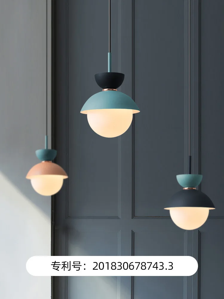 

Bedside Small A Chandelier Modern Concise Northern Europe Originality Personality Restaurant Bedroom Maka Dragon Passageway