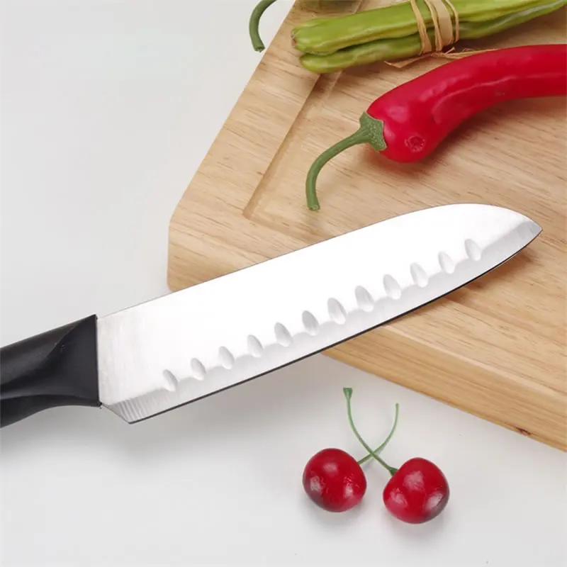 Upspirit Chef Knife Meat Fish Slicing Cleaver Fruit Vegetable Paring Peeler Slicer Stainless Steel Sushi Cutter Kitchen Knives
