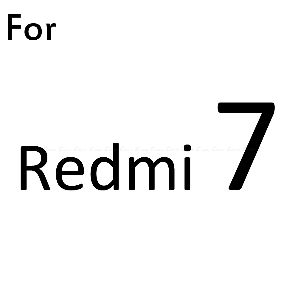 3D углеродное волокно задняя крышка Защитная пленка для Xiaomi Redmi Mi 9 8 SE Note 8T 7 5 Pro Plus 6 не закаленное стекло - Цвет: For Redmi 7
