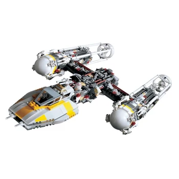

brand 05040 Star Series Wars 1473Pcs MOC Y-wing Attack Model Building Blocks education toys for Kids gifts Compatible With Toys