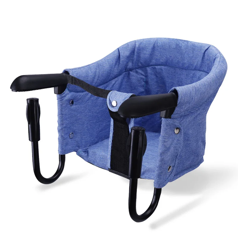 IMBABY детское кресло для кормления детский обеденный стол и стулья Детский многофункциональный портативный обеденный стол стул детские товары - Цвет: Blue