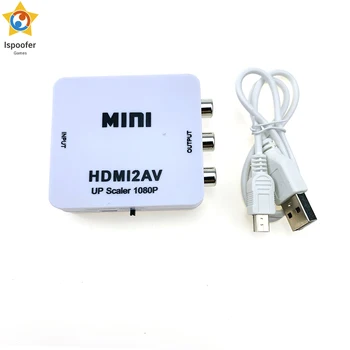 

2020 Mini AV2HDMI RCA AV HDMI CVBS to HDMI Converter Box AV to HDMI Video Adapter for HDTV TV PC DVD Xbox Projector