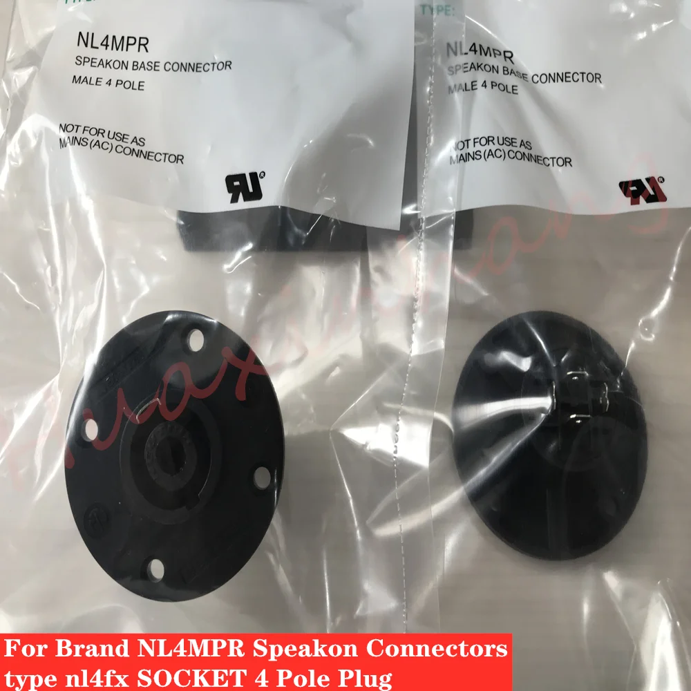 40 шт./лот для бренд NL4MPR Speakon разъемы типа для neutrik nl4fx разъем 4-полюсный штекер аудио разъем