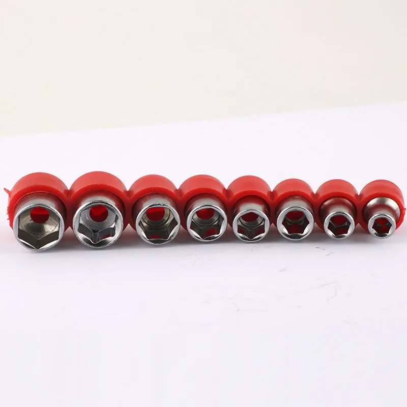 Hexagonal Shank Combination Sleeve Bit Sleeve Cordless Drill Supporting Accessories Bit Packaged Combination 5-12 Size Connectin