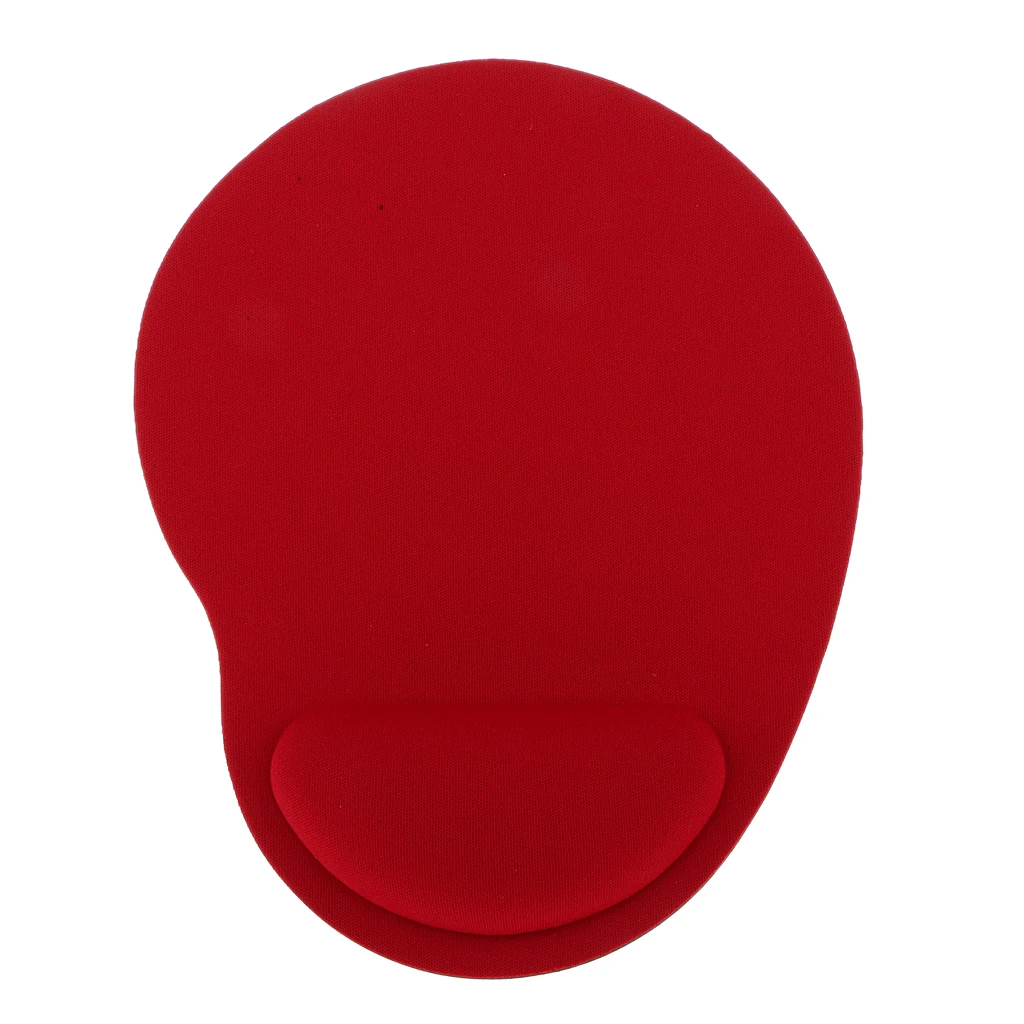 red Игровой коврик для мыши EVA, мягкий коврик для мыши с подставкой для запястья, коврик для игр, ПК, ноутбука, компьютера, коврик для мыши для Mac - Цвет: red
