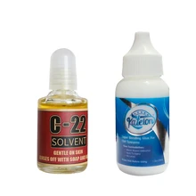 1,3 унций Katelon кружевной парик клей склеивание клей и C-22 лента для удаления волос для кружевного парика, парик для удаления волос