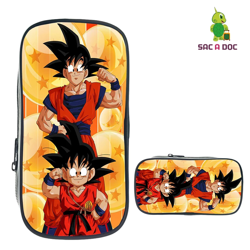 Детский чехол-карандаш Dragon Ball Super Broly, маленькая косметичка для мальчиков и девочек, канцелярские сумки для хранения, школьные принадлежности, косметичка
